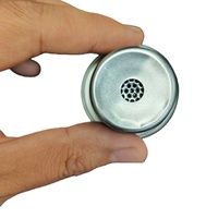 Cartouches/Pods en alliage d'aluminium hygiéniques à usage unique, certifiées ISO, finition argentée lisse, compatibles ARABIA ARABIA46, vente en gros