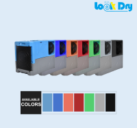 Déshumidificateur d'air domestique industriel portable 45L réducteur d'humidité contrôleur d'humidité pour la restauration des dégâts d'eau