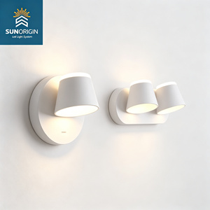 Lámpara de Pared Moderna para Decoración de Hoteles, Lámpara de Lectura para Dormitorio, Lámpara de Pared Ajustable hacia Arriba y hacia Abajo, Aplique de Pared - Product Image 1
