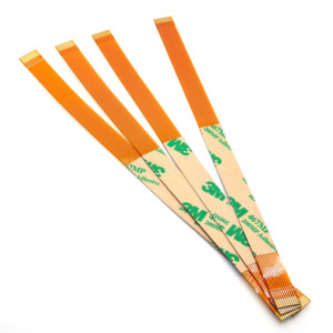 Cable flexible de circuito impreso (FPC) de poliimida de 40 pines con paso de 0.5mm y 1.0mm, con acabado superficial de oro por inmersión para tiras LED - Product Image 2