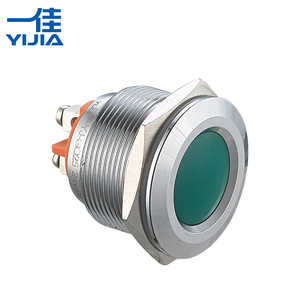 25mm Schalttafel-Schraubmontage Kontrollleuchten 3V/6V/12V/24V Rot Blau Grün IP67 CE TUV Wasserdicht - Product Image 1