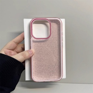 เคสโทรศัพท์ใสกันรอยขีดข่วนแบบกลิตเตอร์ 3 in 1 วัสดุ TPU นิ่ม สำหรับ iPhone 16 Pro Max 16 Plus ป้องกันด้านหลัง - Product Image 1