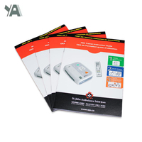 Carpetas de Papel para Documentos Comerciales con Tamaño Personalizado, Laminación Resistente a los Arañazos, Grabado en Relieve y Bajo Relieve, Impresión a Color