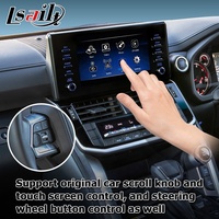 Caja Inalámbrica Android Auto y CarPlay para Toyota Land Cruiser LC300 VX GX GR de 9 Pulgadas 2022, Interfaz de Video por Lsailt