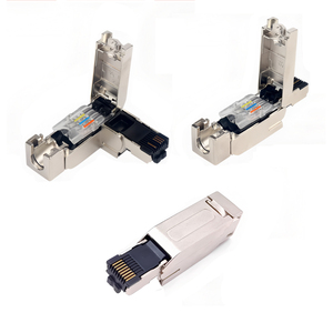 Công nghiệp RJ45 lĩnh vực lắp ráp nối thẳng RJ45 profinet <span class=keywords><strong>Ethernet</strong></span> CAT5E cat6A nhanh chóng kết nối kim loại cắm 6gk1901-1bb10-2aa0 - Product Image 1