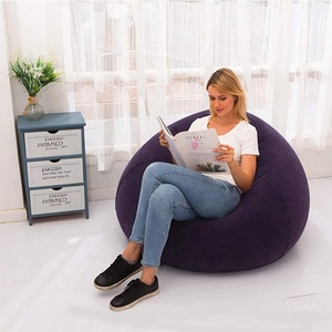 Coussin <span class=keywords><strong>carré</strong></span> OEM/ODM, canapé gonflable, banane, sac paresseux, coussin de plage, pour salon en plein air, canapé - Product Image 4