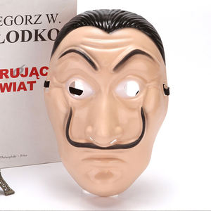 Máscara facial <span class=keywords><strong>de</strong></span> Mr. Mustache <span class=keywords><strong>Dali</strong></span> para Halloween, disfraz <span class=keywords><strong>de</strong></span> Cosplay <span class=keywords><strong>de</strong></span> plástico para teatro, película, fiesta, bola para Navidad, Pascua, casa, tarjetas, evento - Product Image 2