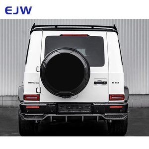 2018 + para Mercedes Benz Clase G W464 G63 G500 Kit envolvente de fibra de carbono labios delanteros y traseros nueva condición mejorada estilo <span class=keywords><strong>TC</strong></span> - Product Image 4