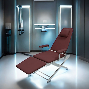 Sedia dentale mobile portatile pieghevole sedia dentale trattamento di lusso portatile con compressore d'aria pieghevole sedia dentale - Product Image 5