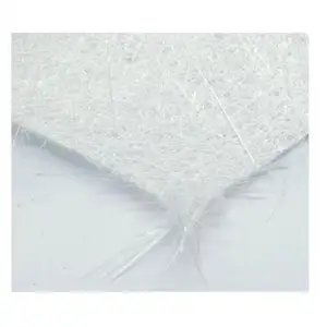 玻璃纤维湿组织聚酯混合网增强铺设225克垫工厂价格120Gsm铺设玻璃纤维短切原丝垫