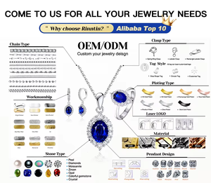 مصنع مجوهرات مخصص، تصميم OEM/ODM للقلائد والأقراط والخواتم والأساور، مجوهرات مخصصة من الفضة والنحاس للنساء والرجال - Product Image 3