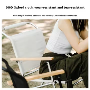 Gran oferta, viaje de autoconducción, Camping, descanso para el almuerzo de aluminio, reclinable para ocio al aire libre, silla plegable multifuncional - Product Image 4