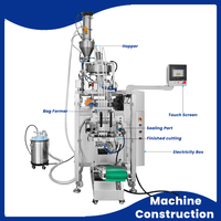 Machine d'emballage auto multivoie pour sachets papier 0,5/1g snus, poudre tabac nicotine, stick pack