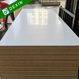 ไม้อัดเมลามีนกันน้ำขนาด5มม. 6มม. 18มม. 11ชั้นสีขาวด้านมันวาว - Product Image 4