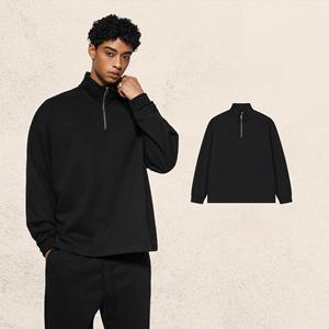 Logotipo Personalizado para Sudadera <span class=keywords><strong>Champion</strong></span> Vintage con Cierre de Media Cremallera y Cuello Alto, Talla XL, para Otoño - Product Image 1