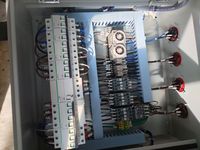 Boîte de contrôle triphasée simple armoire de distribution d'alimentation UPS électrique basse tension IP65 étanche 200A 12 équipements de prises