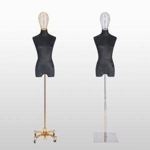 ชุดเดรสสีดำสำหรับตกแต่งแฟชั่นชุดเดรสหุ่นโชว์ปรับได้ - Product Image 4