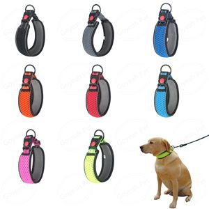 3M Tira Reflectante Collar de Perro Panal Transpirable Durable Collar de Mascota para Cachorros Perros Medianos y Grandes - Product Image 1