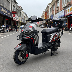 มอเตอร์ไซค์วินเทจ 2 ล้อ 1500W 72V ความเร็ว 40-60 กม./ชม. สำหรับผู้ใหญ่ ใช้ในชีวิตประจำวัน - Product Image 3