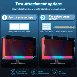 Máy tính riêng tư Màn hình Lọc 27 inch bảo vệ màn hình riêng tư tương thích Màn hình rộng màn hình máy tính - Product Image 6