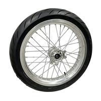 Ensemble de pneus tout-terrain sans chambre à air KYZ Sur-Ron Ultra Bee 17 pouces, avant 100/80-17, arrière 130/70-17, haute performance, pneus à crampons pour vélo électrique tout-terrain