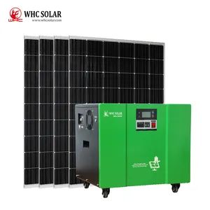 Whc Solar Generator Tenaga Surya Portabel, Pengisian Daya Tenaga Surya Portabel 5KW 10000W