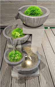 <span class=keywords><strong>Fontaine</strong></span> d'<span class=keywords><strong>eau</strong></span> intérieure/extérieure pour décor de pépinière Ornements en fibre de résine d'argile Ornements décoratifs en fibre d'argile pour le jardinage d'<span class=keywords><strong>eau</strong></span> - Product Image 6
