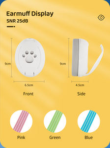 कान मफ 0-3 साल के बच्चे के हेडफ़ोन में कान मफ सुनते हैं बच्चे - Product Image 5