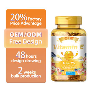 Gélules de vitamine <span class=keywords><strong>E</strong></span> OEM DUOZI 100% herbes naturelles pour le soutien de la santé principale des adultes et antioxydant puissant pour les soins des yeux - Product Image 1