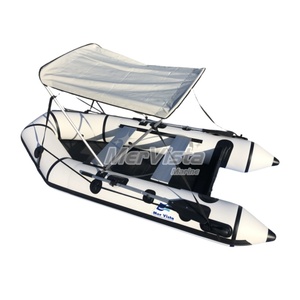 Petit Yacht <span class=keywords><strong>3</strong></span>.3M Double Modèle Gonflable Pêche <span class=keywords><strong>Bateau</strong></span> À Rames Pvc Plancher En Aluminium avec CE pour Les Eaux De L'océan À La Dérive À Vendre - Product Image 5