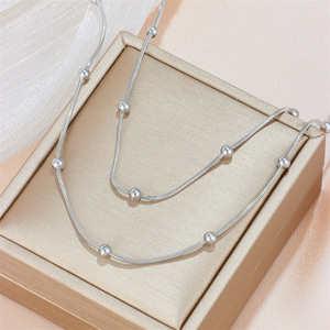<b>Long</b> <b>Necklace</b> Cross Border Multi Small MOQ Welcome Eco-friendly Plating ASTM Standard 316L Gift - Product Image 5