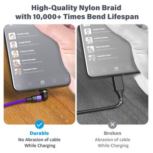 MSUPER Fast Charger Cable 3ft 6ft 10ft MFI USB Hot Selling for iPhone 14 13 12 11 Pro Max Industrial <b>Magnet</b> Application Welding - Product Image 5