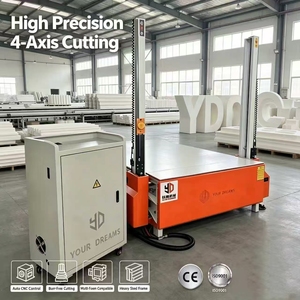 Machine <span class=keywords><strong>de</strong></span> découpe <span class=keywords><strong>de</strong></span> mousse YD 1220 haute précision et haute efficacité, utilisée pour les <span class=keywords><strong>mots</strong></span> publicitaires et les bordures <span class=keywords><strong>de</strong></span> construction en EPS - Product Image 1