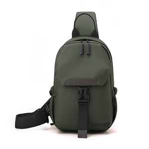 Custom Logo Men's Fashionable Single Shoulder Crossbody Cycling <b>Backpack</b> Waterproof Wear-<b>Resistant</b> for Outdoor Multifunctional - Product Image 4