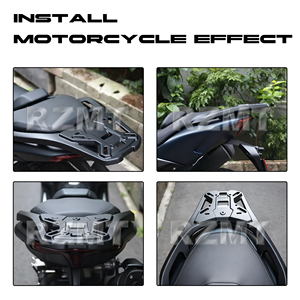 Para Yamaha <span class=keywords><strong>Tmax</strong></span> <span class=keywords><strong>560</strong></span> 2022-2025 <span class=keywords><strong>Tech</strong></span> MAX560 TMAX560, equipaje trasero para motocicleta, soporte para maletero, accesorios de aleación de aluminio - Product Image 4