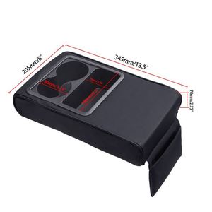 Funda de Cuero MESOROCK para Reposabrazos de Coche, Soporte Universal para Teléfono Móvil para Portavasos, Accesorios Interiores para Coche - Product Image 2