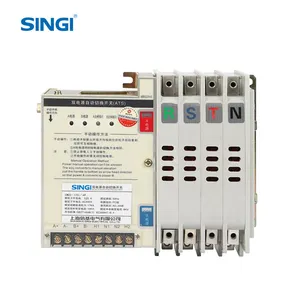 Ats singi interruptor de transferência automática, SWQ2-L 400v 125a