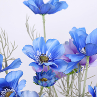 Fabrik-Großhandel 60cm Künstliche Cosmos-Blume Seiden-Kunstblume Gloriosa-Gänseblümchen für Hochzeits-Floristen Großhandelslieferung Heim- und Eventdekoration