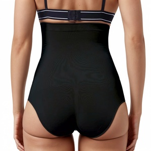 Ropa Interior Moldeadora Premium <span class=keywords><strong>de</strong></span> Cintura Alta con Control <span class=keywords><strong>de</strong></span> Abdomen, Corte Triangular, Máxima Potencia, Levanta Glúteos, Tallas Grandes para <span class=keywords><strong>Mujer</strong></span> - Product Image 6