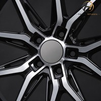 Jantes de voiture en alliage d'aluminium léger haute performance à 5 branches de 18, 19, 20 pouces 5x114.3 5x120 pour Tesla Model 3 S Y X