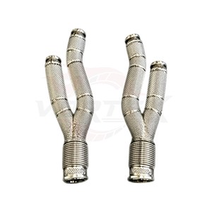 Tubo de Escape con Protección Térmica Vortex SS304 para Lamborghini Aventador LP700 LP720 LP740 LP750 SVJ 6.5L V12, Ajuste Directo - Product Image 1