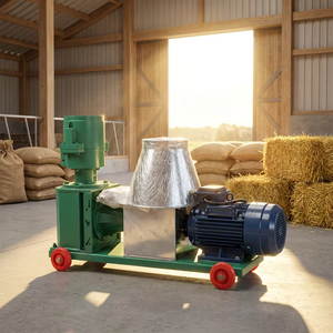 Machine à granulés et granulateur à haut rendement, à double usage sec et humide, pour l'élevage de bétail et de volailles, destinée à la production agricole et domestique - Product Image 2