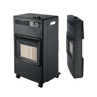 Chauffage mobile autonome au gaz infrarouge céramique noir, silencieux, économe en énergie, chauffage rapide pour intérieur et extérieur