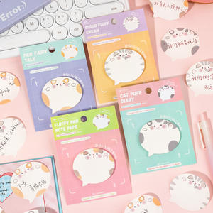 30 hojas por paquete <span class=keywords><strong>Chat</strong></span> Bubble Sticky Notes Meow Mark Series Adorable Mini Portable Journal Memo Notes - Product Image 1