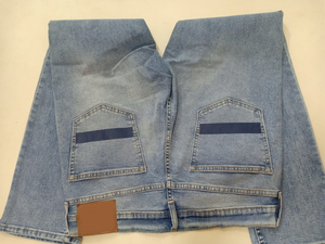Jean pour homme de qualité supérieure, respirant, écologique, anti-boulochage, pantalon de mode, 100% coton, support OEM, vente en gros à bas prix - Product Image 2