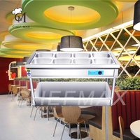 Itop — chauffe-soupe électrique professionnel, 8 poêles, pour Buffet, salle de Bain, mariage