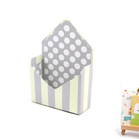 Boîte cadeau en forme d'enveloppe imperméable de style coréen YZ avec bouquet de fleurs, sac en carton pliable
