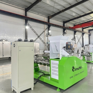 Machine extrudeuse d'aliments flottants pour poissons durable, 250 kg/h, haute efficacité, pour la production de granulés d'aliments pour poissons-chats et tilapias - Product Image 1