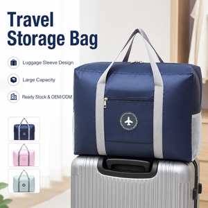 Borsa da <span class=keywords><strong>Viaggio</strong></span> Pieghevole in Oxford Impermeabile Grande Capacità Organizer per Bagagli Borsa a Mano per Viaggi d'Affari Weekend Palestra Uso Esterno - Product Image 1