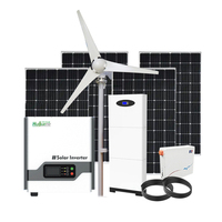 Système d'énergie éolienne 1kw 3kw 1000w-3000w Ups Kit portable pour la maison Système d'énergie solaire éolienne
